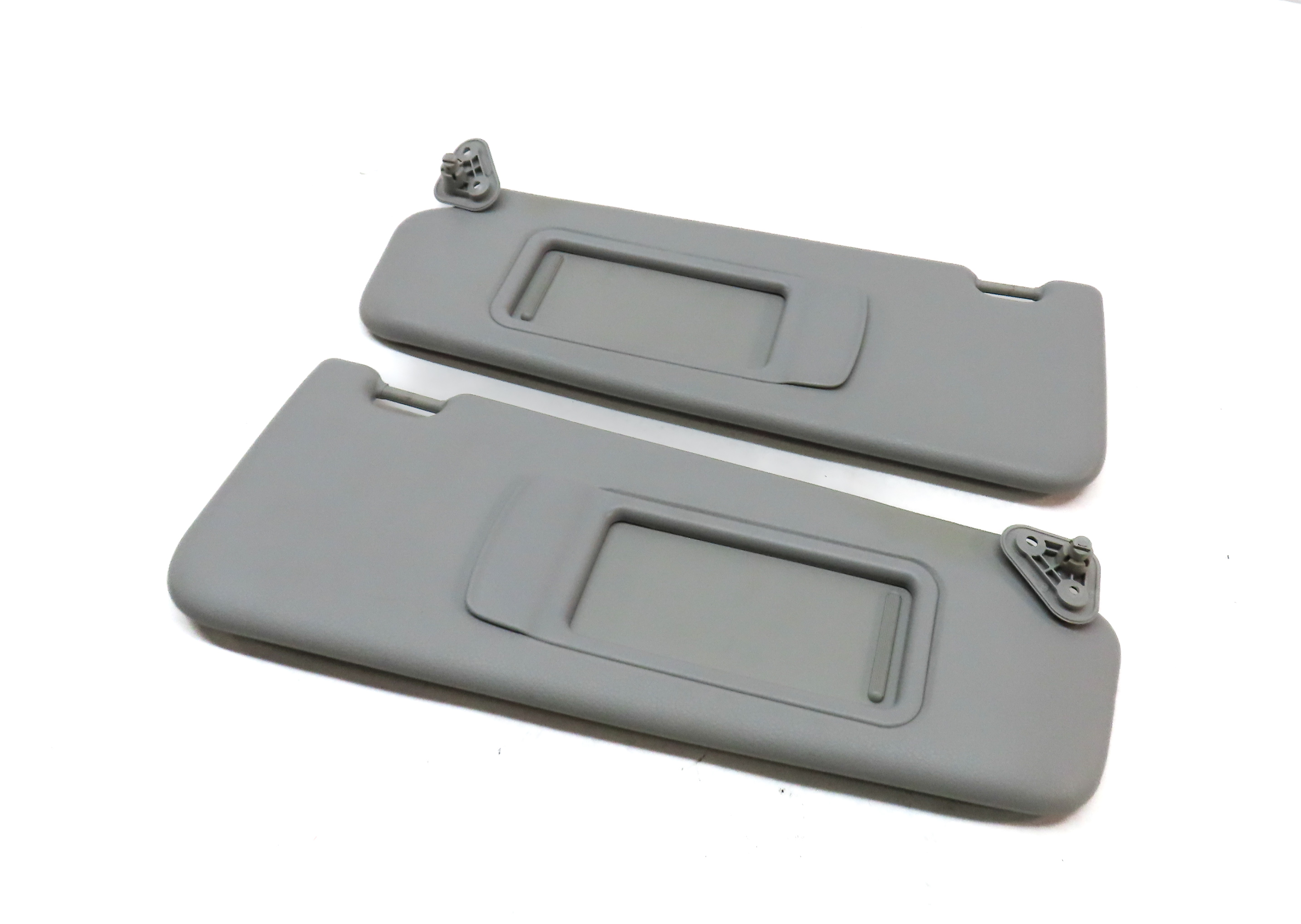 01-15 BMW 323i 325i 328i 330i 335i (E46 E84 E90) SUNVISOR SUN VISOR SET (GRAY) — exact item pictured